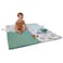 Tin&eacute;o 3-in-1 Jungle Buddies Smart Play Mat &ndash; Multifunctional Foldable Baby Play Mat, Extra Bed &amp; Pouf, Waterproof, Removable &amp; Washable Cover, Made in France