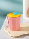 Girl Portable Coffee Cup with High Aesthetic Value and Environmentally Friendly Glass Cup