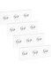 4 Pack Shower Caddy Adhesive for Replacement, Strong Transparent Adhesive for Shower Caddy Sticky Pads, No Drilling for Corner Shelf Basket, Bathroom Storage Shelves, Kitchen Racks and Soap Holder