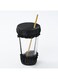 Cover with Straw Hole, Reusable Fabric Cup Covers Protector