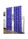 Story At Home Door Curtain, Blue, 118 X 215 Cm, Dnr4007, 2 Pieces