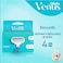 Venus Smooth ماكينة حلاقة نسائية قابلة لإعادة التعبئة: 4 عبوات