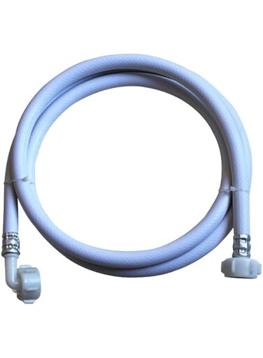 Premium Quality Extra Long Universal Washing Machine/Dishwasher Inlet Fill Hose 3.5 Metre white