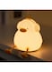 TERRIFI LED Happy Duck Night Light for Kids, 3 Level Dimmable Nursery Nightlight, Kawaii Silicone Squishy Light Up Duck Nursery Lamp, Bedside Touch Lamp Creative Gifts for Boys Girls Room Decor
