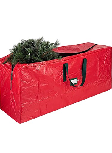 SINCHER Large Green Tree Storage Bag for 9ft Portable Tote Bag Insect and Dust Proof Storage Bag (65 "x15 "x30")