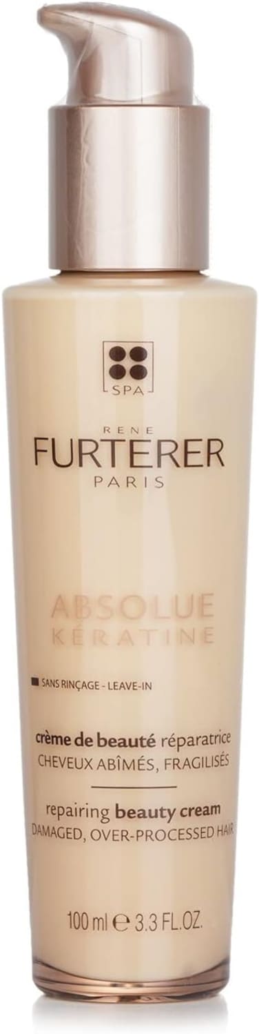 Rene Furterer Absolue K&atilde;&uml;Ratine Renewal Care Repairing Beauty Cream (Damaged, Over-Processed Hair) 100ML/3.3Oz