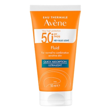 Avene Fluid Sunscreen SPF 50+, 50ml