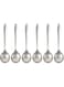 Kedge Sobar Soup Spoon 6 Pieces, Silver