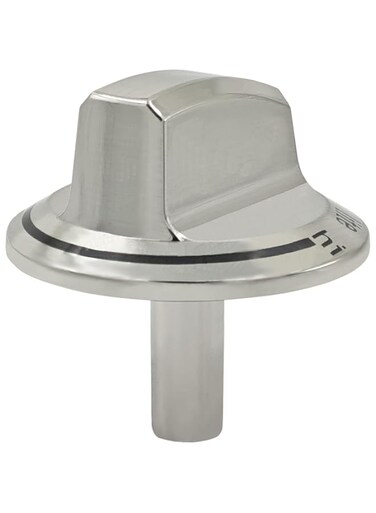 Delixike Upgrade 5304525746 5304504839 Long Handle Stove knob,Refrigerator Burner knob,Gas Stove knob Replacement Part,Replacement Control knob 5304525746 5304504839(1 pc)