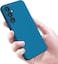 Case for Samsung Galaxy S23 FE Cover, Liquid Gel Rubber Bumper Case with Camera Protection Soft Microfiber Lining Cushion Slim Hard Shell Shockproof Protective Cover for Samsung Galaxy S23 FE (Blue)