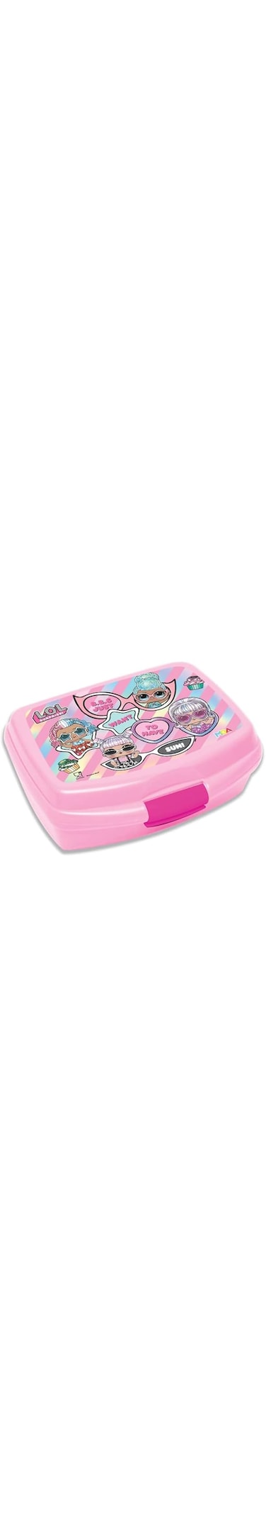 Rainbow Max LOL Lunch Box - Pink