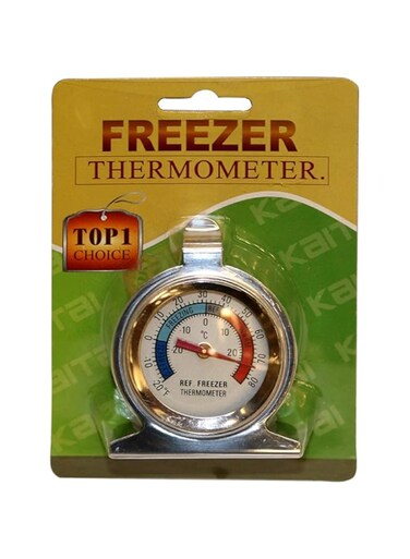 Shallow GRACE Silver Stainless Steel - Manual Thermometer