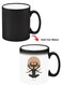 Color Changing Heat Sensitive Ceramic Mug, Image Revealed When HOT Liquid is Added! Cancer