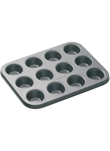 Master Class Non-Stick Twelve Hole Mini Tart Pan 26x20cm, Sleeved