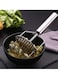 in 1 Potato Masher and Ricer Stainless Steel Dual-Press Design Premium Heavy Duty Masher