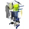 SUKILO Double Pipes Stainless Steel Cloth Drying Stand with Wheels &ndash; Foldable 3-Tier Floor Dryer R
