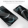 Muzz Clear Case for iPhone 15 Pro, Anti-Scratch PC Back, Slim TPU Shockproof Bumper Cover, Clear (iPhone 15 Pro)