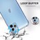 Muzz Clear Case for iPhone 15 Pro, Anti-Scratch PC Back, Slim TPU Shockproof Bumper Cover, Clear (iPhone 15 Pro)