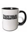 You Cant Scare Me I Have Three Daughters Printed Mug Black/White