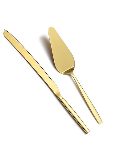 Cake Pie Pastry Servers,Stainless Steel Serving Set,Cake Knife and Server Set Perfect For Wedding, Birthday, Parties and Events