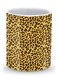 Premium Leopard Skin Designer Mug Yellow/Black