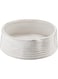 Fringe Studio Ribbed Stoneware Ribbed Bowl - WHITE/MEDIUM