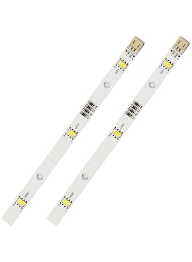 2Pcs LED Fridge Strip Light for RONGSHENG/HISENSE,Refrigerator LED Fridge Light Bar E349766 MDDZ-162A 1629348 DC12V 2W, for Kenwood Fridge KIFF5017 KIFF5020 KIFF7017 KIFF7020 KSBNDIX18[Energy Class A]