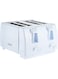 Saachi 4 Slice Toaster, White, NL-TO-4563