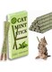 6 Sticks/box Cat Chews Products All Natural Catnip Sticks Wood Tengo Molar Sticks Teeth Cleaning Cat Sticks for Cats of All Ages
