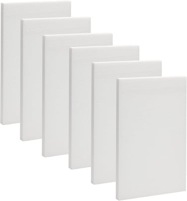 CRAFT MAGIC 17&times;11&times;1 Inch White Foam Board Sheets &ndash; Polystyrene Rectangles for DIY Crafts, Art Projects, Modelling and Sculpting