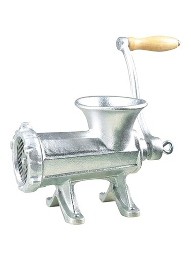 Dubai Gallery No 12 Heavy Duty Meat Mincer Silver