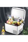 18L Portable Car Refrigerator, 12V/24V Dual Voltage, -20&deg;C Freezing Capability, Dual Zone Cooling