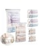 Vacuum Storage Bags Jumbo Cube 6 Pack Space Saver Bags Extra Large Vacuum Seal Bags For Comforters Blankets Clothes 3 Jumbo 3 Medium Closet Organizers And Storage Bags Vacuum Sealed