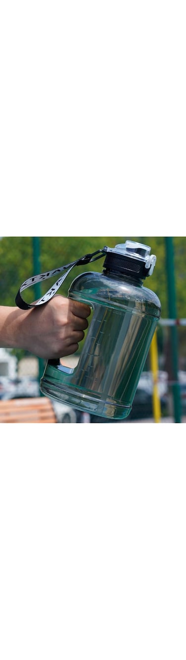 ECVV 77oz/2.2L Large Water Bottle with Precise Scale &amp; Handle - BPA-Free, Leakproof, Perfect Design for Sports &amp; Daily Use
