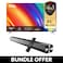 TCL 85-Inch 4K UHD TV &amp; Soundbar Bundle Dolby Vision, HDR10, AiPQ Engine 3.0, 120Hz Game Accelerator Immersive 2-Channel Sound, USB, HDMI, Bluetooth &amp; More - 85P745+SOUNDBAR