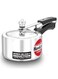 1.5Liters Classic Aluminium Pressure Cooker With Inner Lid, 4.06 mm Thick Base,Induction Compatible(ICL15), Silver Silver