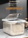 Essential Kitchen Item: White Rice Bucket (Capacity: 6 kg)