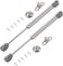 QOPAHI Howdia 200N/44LBS Gas Struts For Heavy Lid, Soft Open Gas Strut Gas Spring Gas Shocks Lift Supports, Safety Lift Support Lid Hinge For Cabinets Toy Box, Pack Of 2