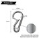 GRANDBUY Large Spring Snap Hook Carabiner - 304 Stainless Steel Heavy Duty Clip For Outdoor Use