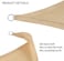 D&amp;D Okj Sun Shade Sail Rectangle, Rectangle Sun Blocking Canopy Sail For Patios, Lawn, Porch, Deck, Backyard, Pergola Or Outdoor Activities, 95% UV Blockage &amp; Breathable Material (3 X 5 meter,Sand)