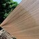 HLXMESH HDPE Sun Shade Net Roll,150Gsm Brown Color Sun Shade Netting UV Protection For Patio, Backyard, Porch, Railing (3mx50m)
