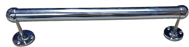 KBT Wall Mounted Kitchen Towel Holder Hanger Bar Chrome Plated. 90cm,35 Detachable Brackets With Complete Fasteners For Fixing