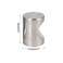 Uxcell Dresser Door Cabinet Single Hole Zinc Alloy Flat Cylinder Pull Handles Knob 4Pcs