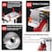 ABSLIMUS 3 Inch Heavy Duty Casters, Lockable Bearing Caster Wheels With Brake, Swivel Casters For Furniture And Workbench, Set Of 4, Load 1300LBS (Free Screws And A Spanner)