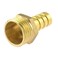 X-DREE Brass 12mm Hose Barb To 1/2" Pt Male Thread Pneumatic Coupling Connector