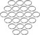 Lucky Line &frac12; Split Key Ring Bulk Nickel-Plated Tempered Steel, Heavy Duty Metal Key Chain Ring For Cars, Crafts, Lanyards, 100 Per Box (76000)