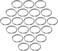 Lucky Line &frac12; Split Key Ring Bulk Nickel-Plated Tempered Steel, Heavy Duty Metal Key Chain Ring For Cars, Crafts, Lanyards, 100 Per Box (76000)