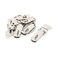 X-DREE Case Box Stainless Steel Spring Loaded Toggle Latch Catch Clamp Clip 6Pcs