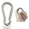 GRANDBUY Large Spring Snap Hook Carabiner - 304 Stainless Steel Heavy Duty Clip For Outdoor Use