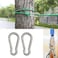GRANDBUY Large Spring Snap Hook Carabiner - 304 Stainless Steel Heavy Duty Clip For Outdoor Use